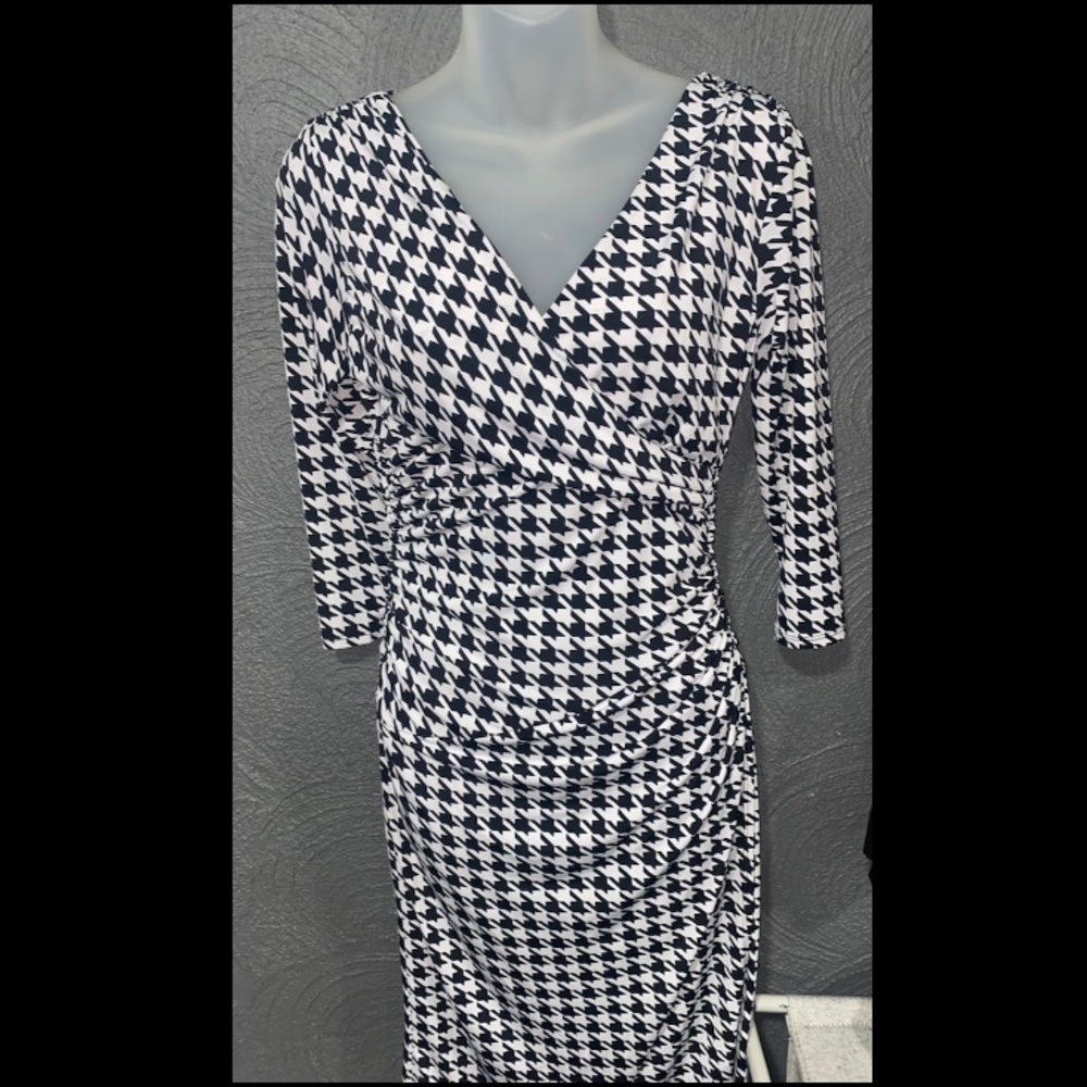 IMAN🖤🤍White&Black Dress